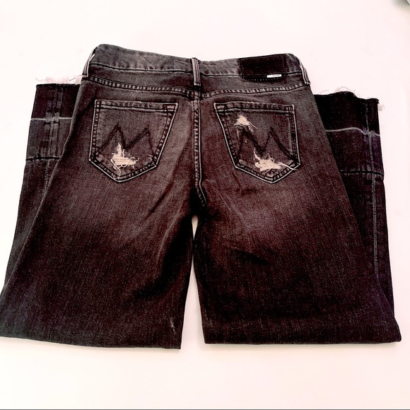 Mother Denim "Roller" jeans in Dark Gray Wash 🔥🔥 - Picture 6 of 7